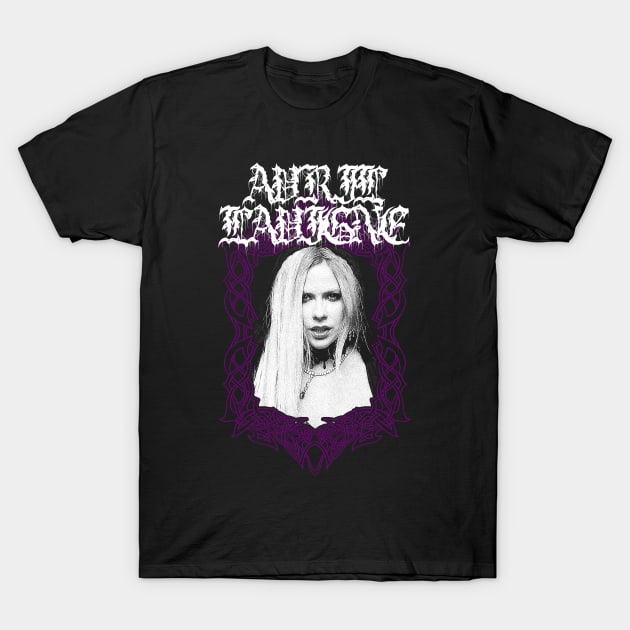 Avril Lavigne Metal Style T-Shirt by theloudandnoisy